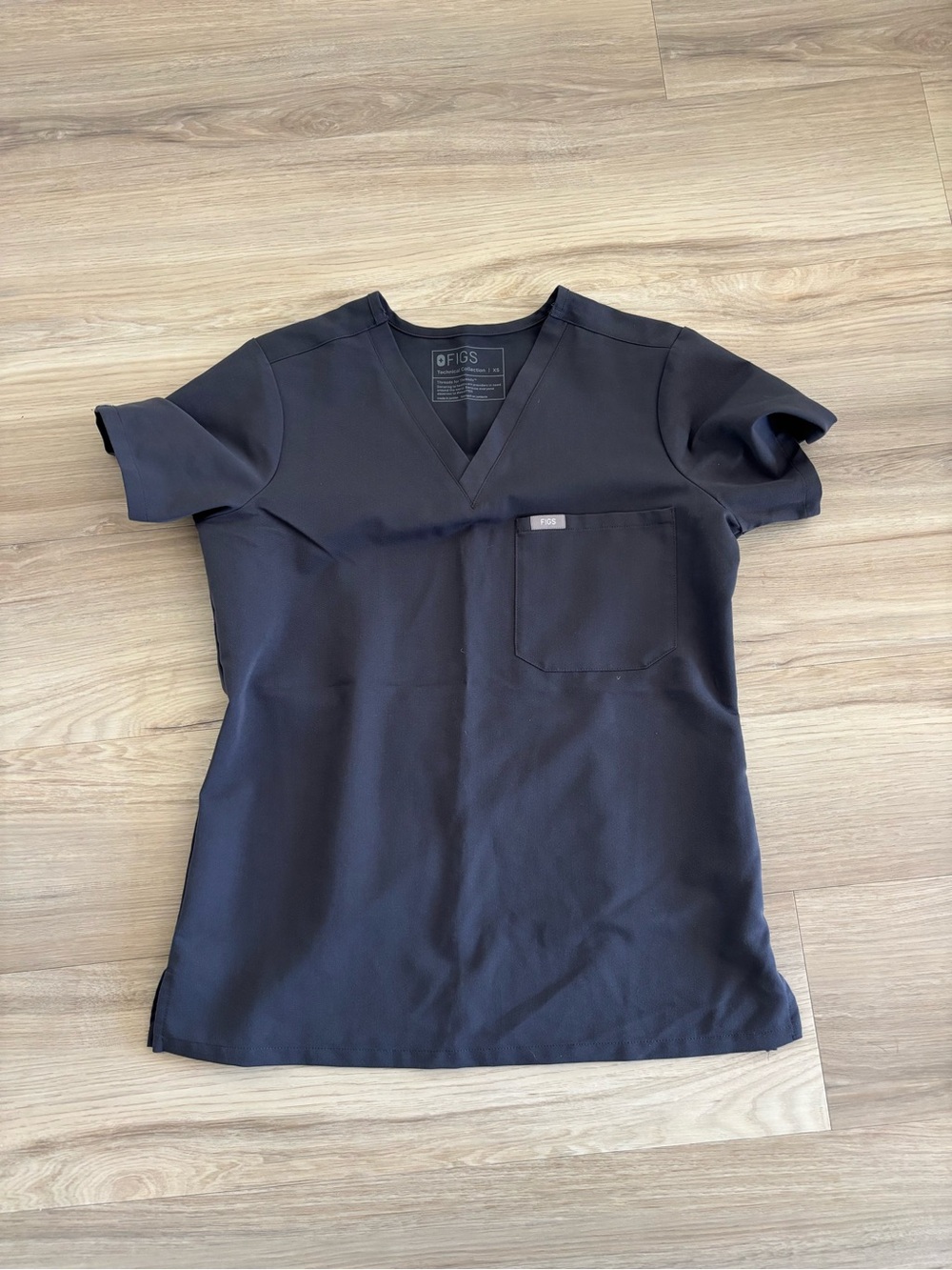Figs Catarina one pocket charcoal